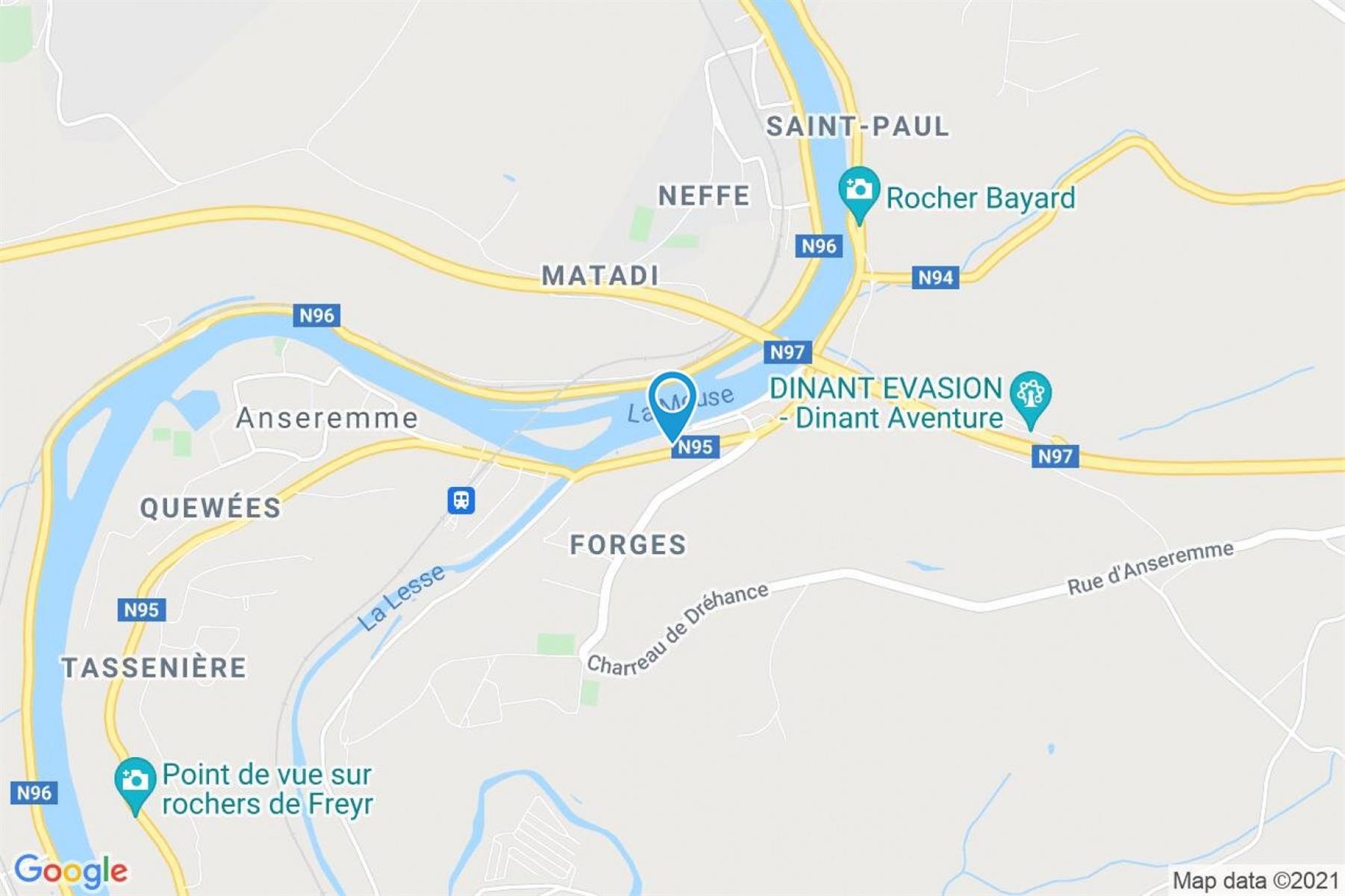 Photo 4 sur 4 pour Rez-de-chaussée de deux chambres à Anseremme