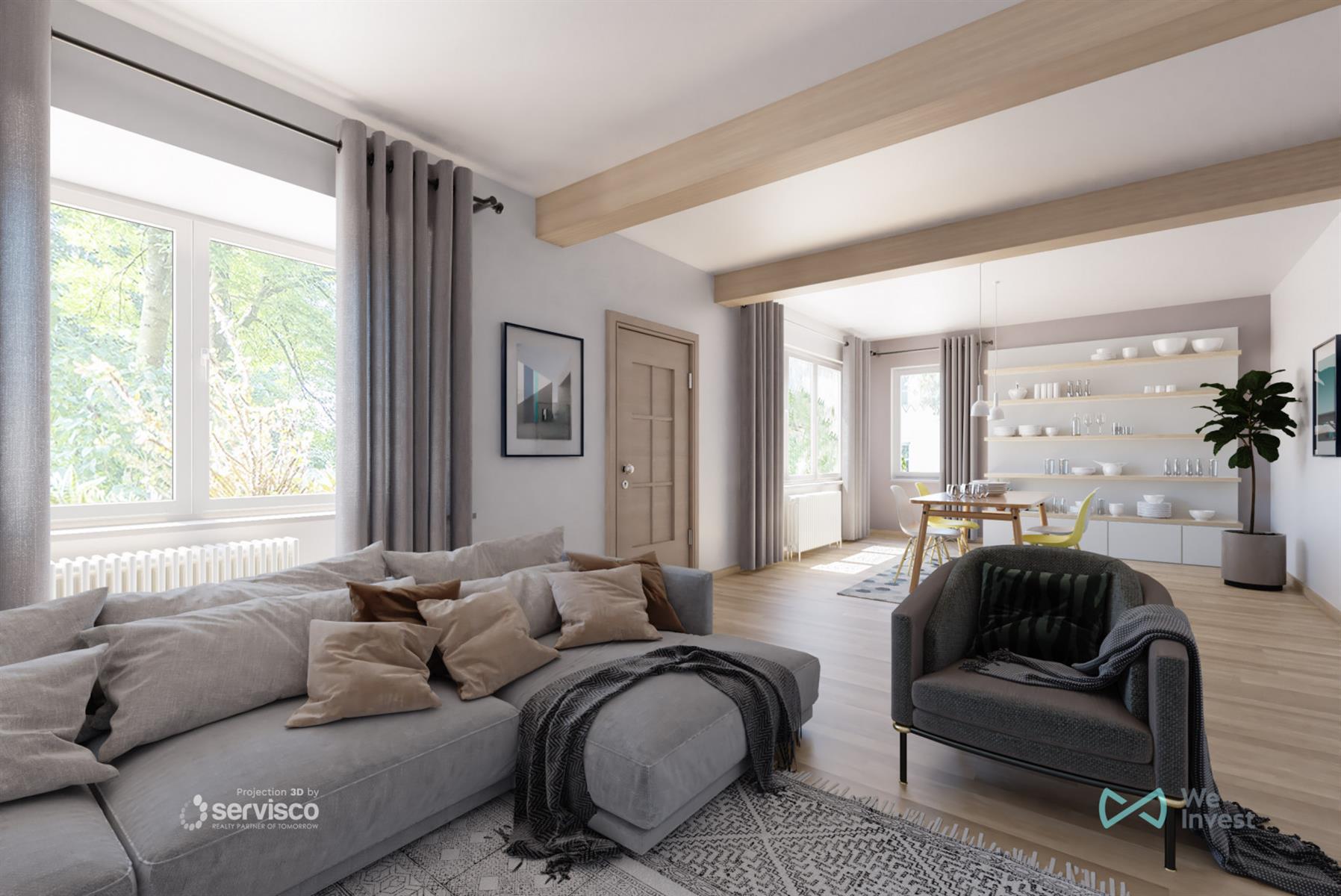 Foto 2 van 4 van Huis met drie slaapkamers in Bassenge