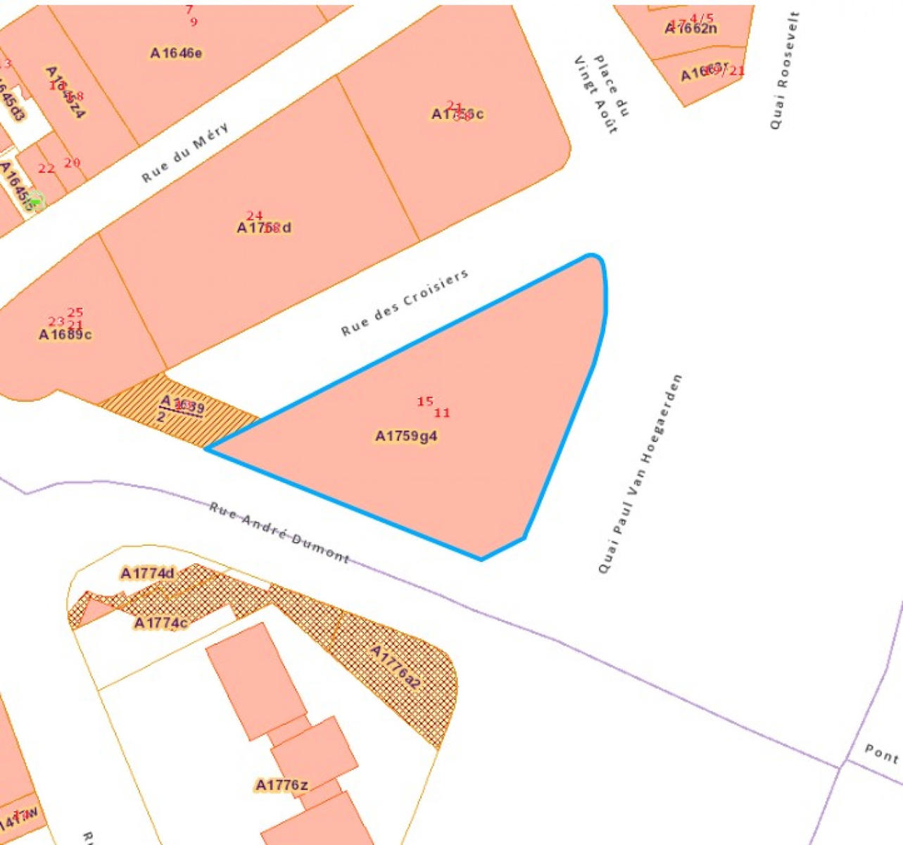 Foto 1 van 3 van Appartement met één slaapkamer in Liège