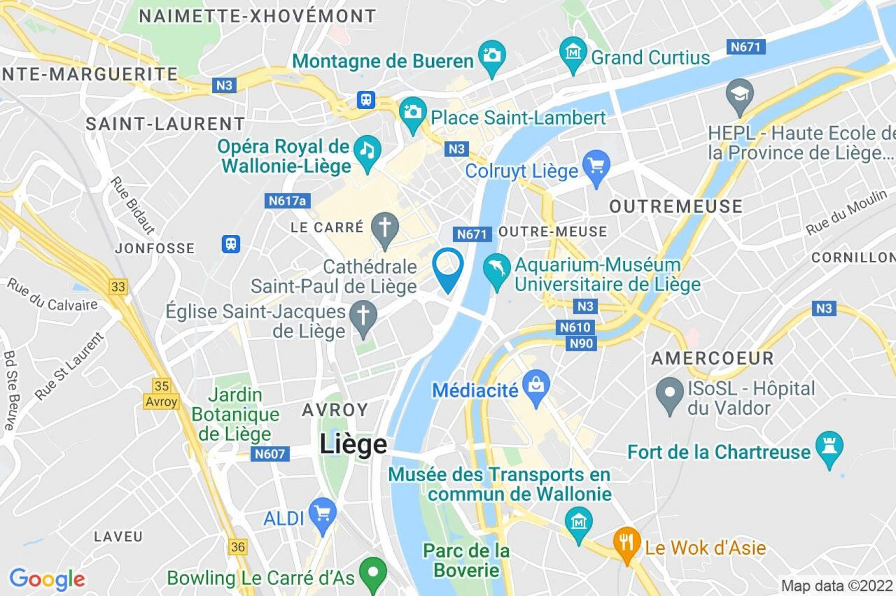 Foto 3 van 3 van Appartement met één slaapkamer in Liège