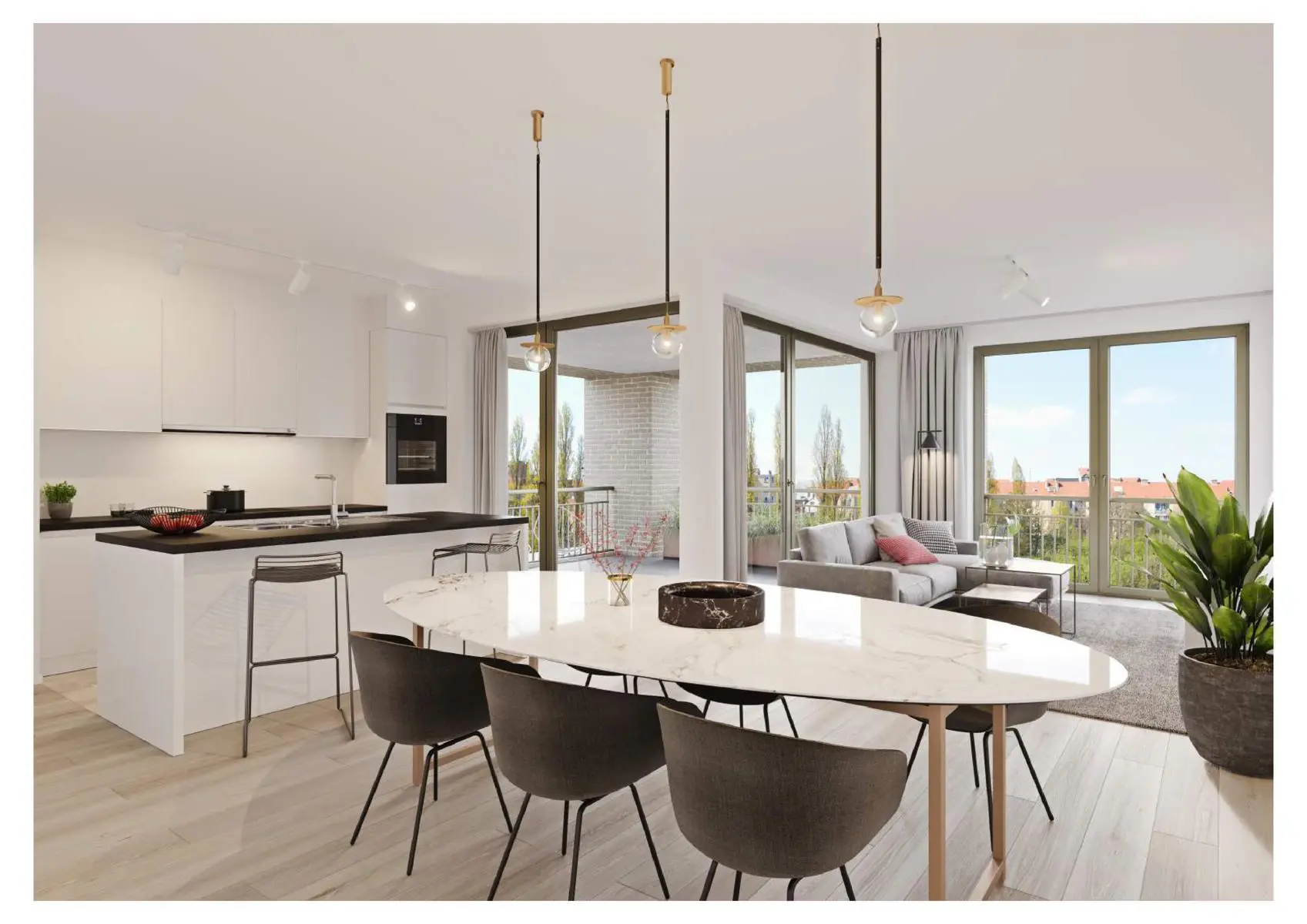 Picture 4 of 4 for Flat with two bedrooms in Brussel