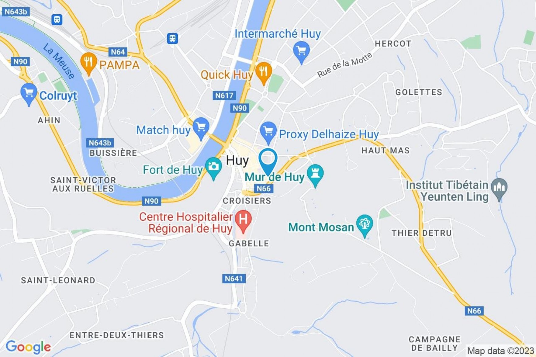 Photo 3 sur 4 pour Rez commercial à Huy