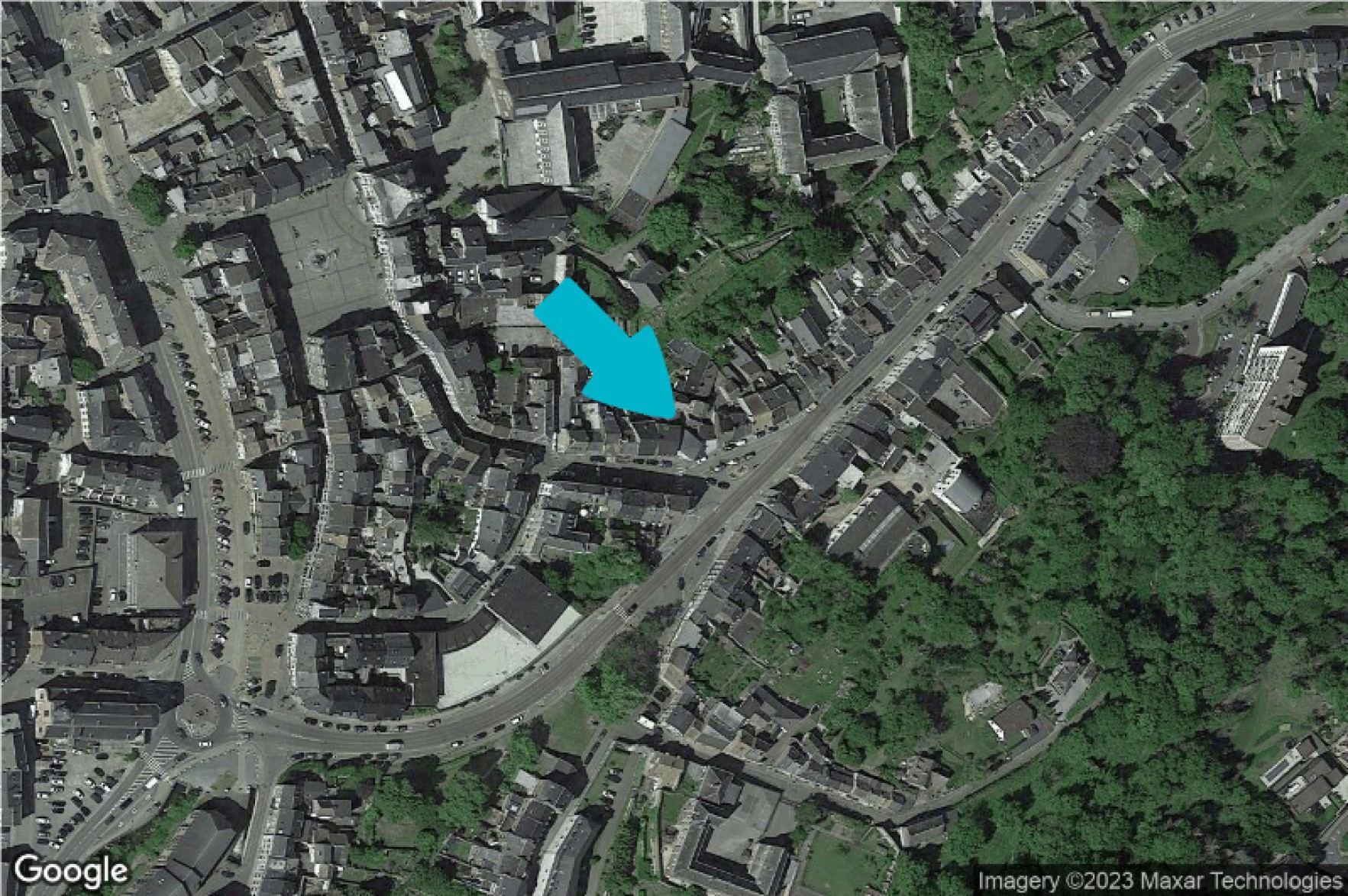 Photo 1 sur 1 pour Rez commercial à Huy