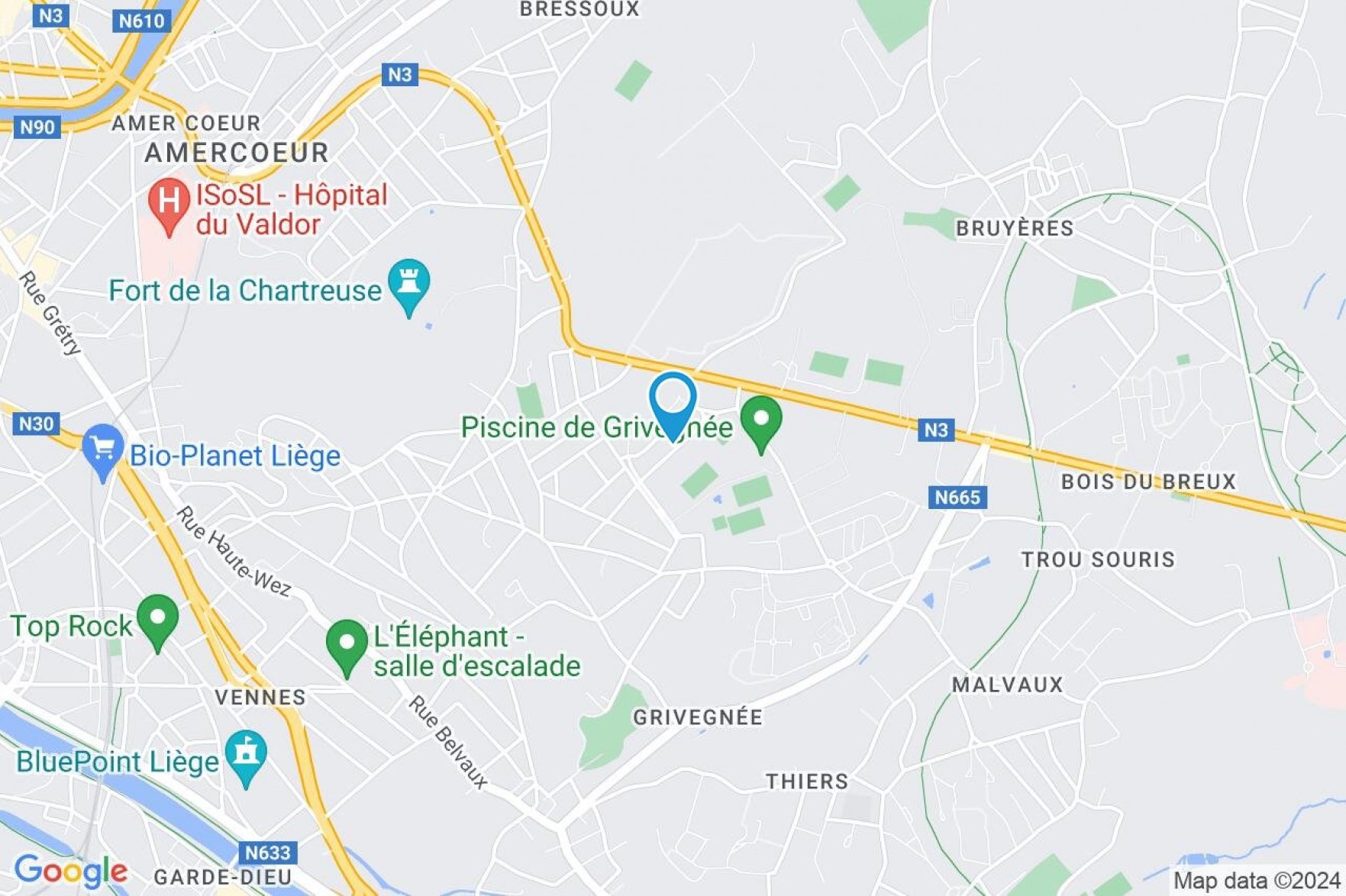 Photo 1 sur 1 pour Maison de deux chambres à Grivegnée