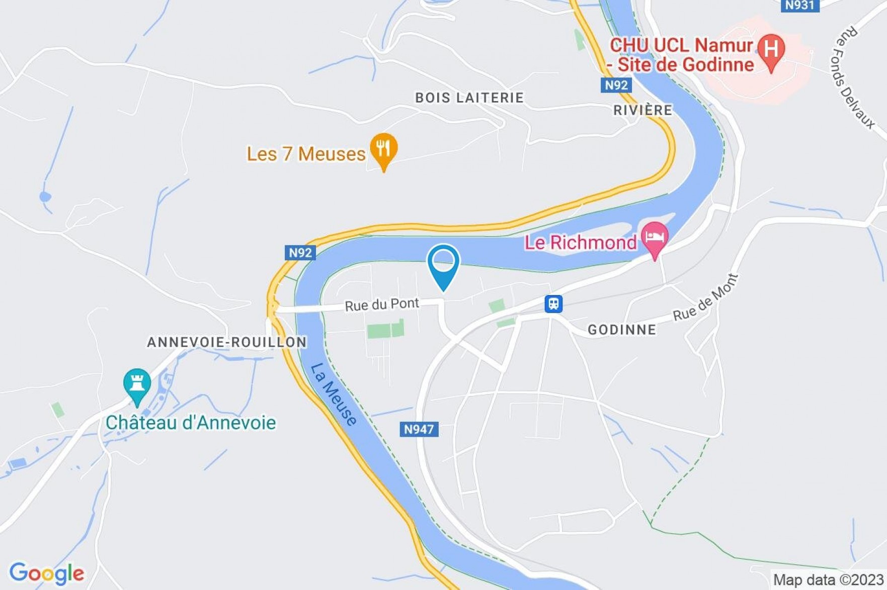 Photo 2 sur 4 pour Maison de quatre chambres à Godinne