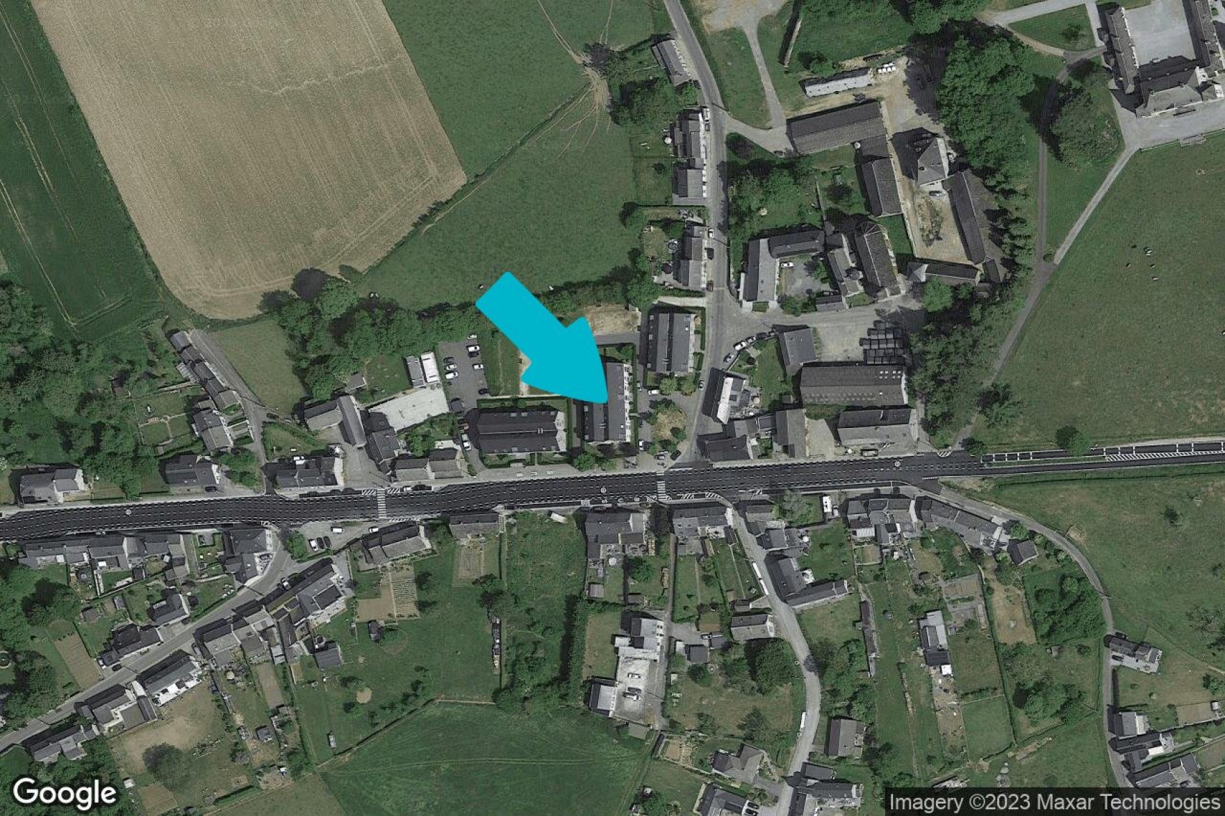 Foto 2 van 3 van Gelijkvloerse verdieping met één slaapkamer in Sorinnes