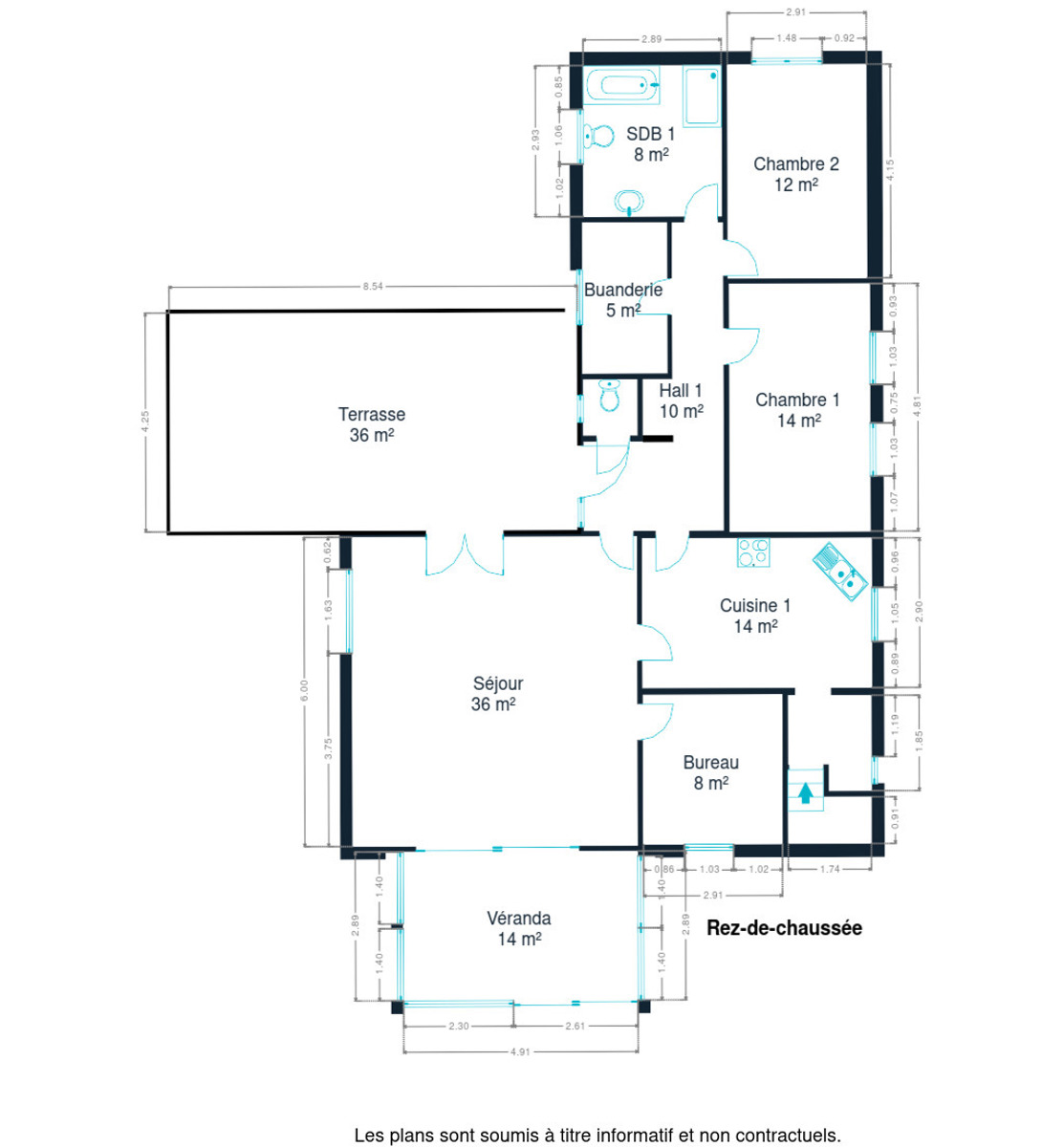 Foto 1 van 4 van Huis met vier slaapkamers in Yvoir Purnode
