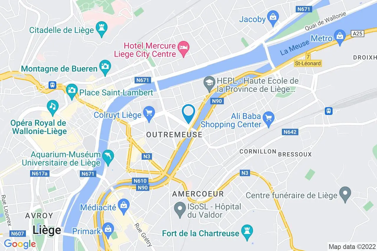 Photo 3 sur 3 pour Appartement de deux chambres à Liege