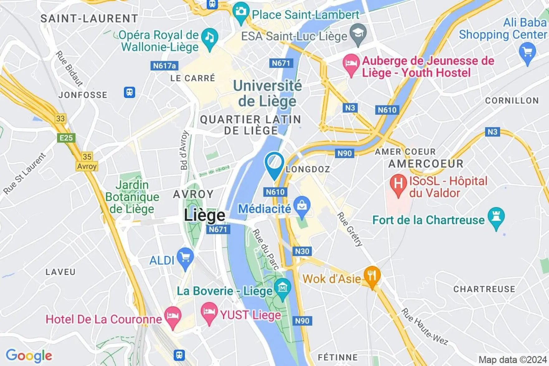 Photo 3 sur 3 pour Studio à Liège