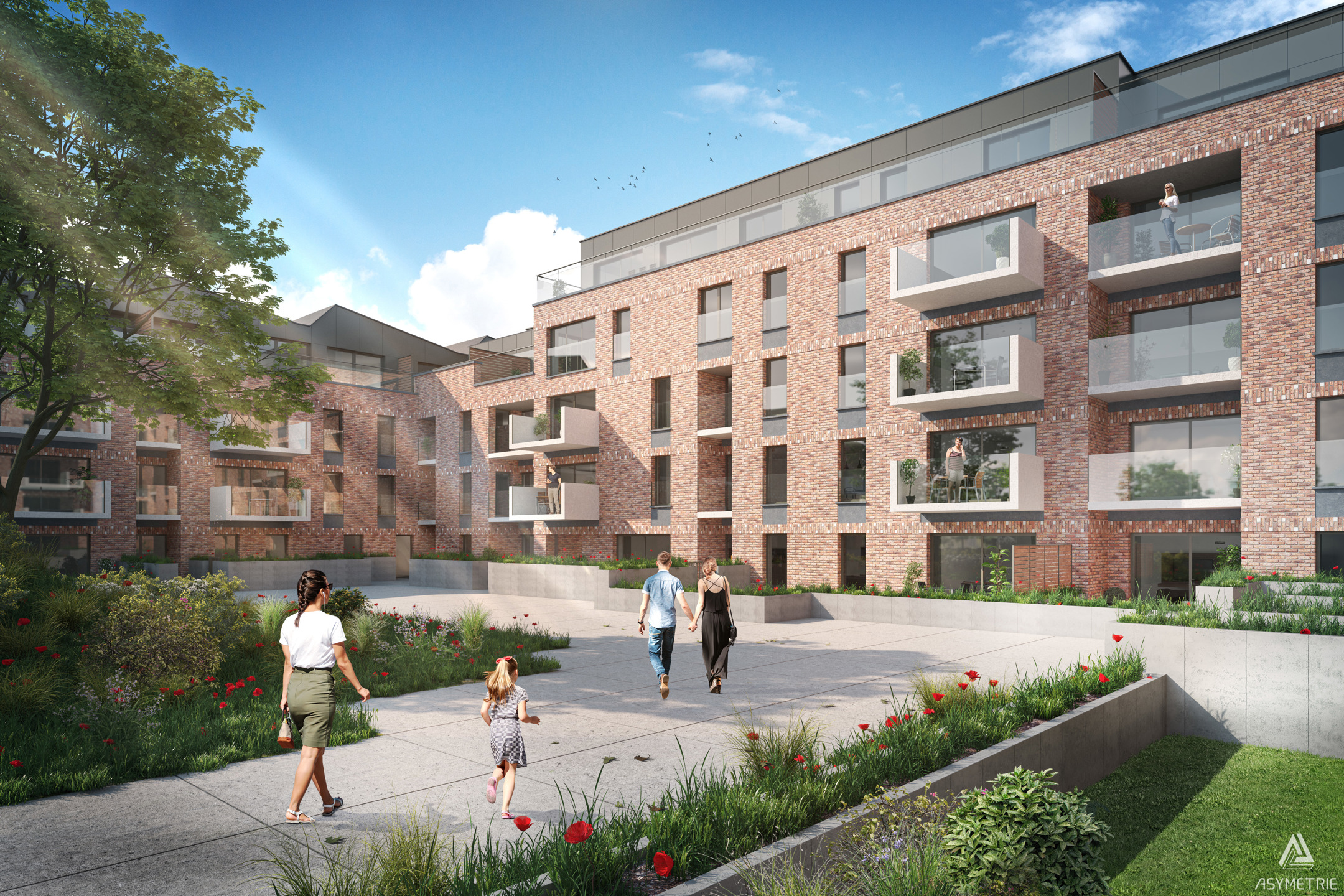 Picture 1 of 3 for Flat with one bedroom in Mons