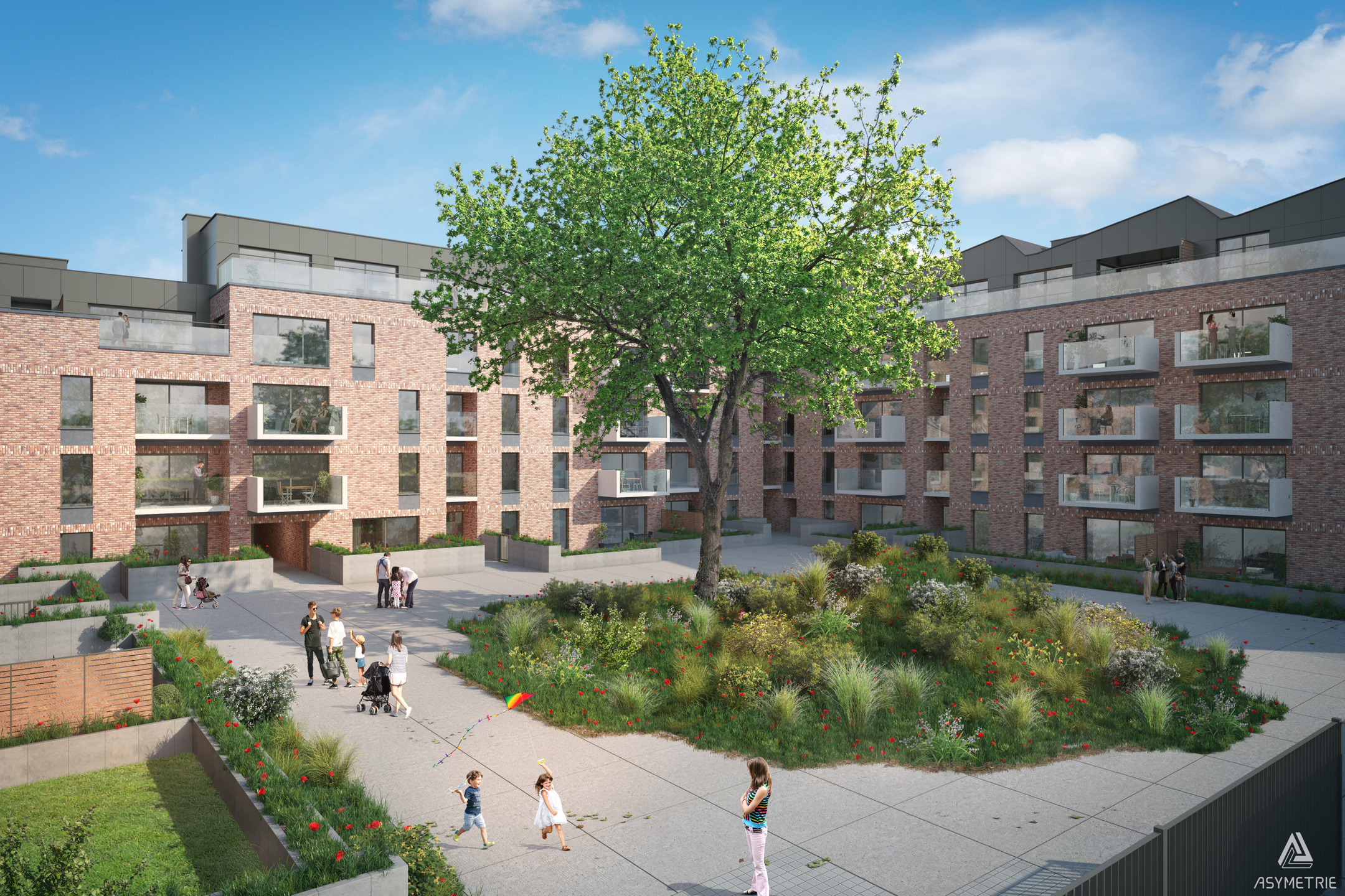 Picture 2 of 3 for Flat with one bedroom in Mons