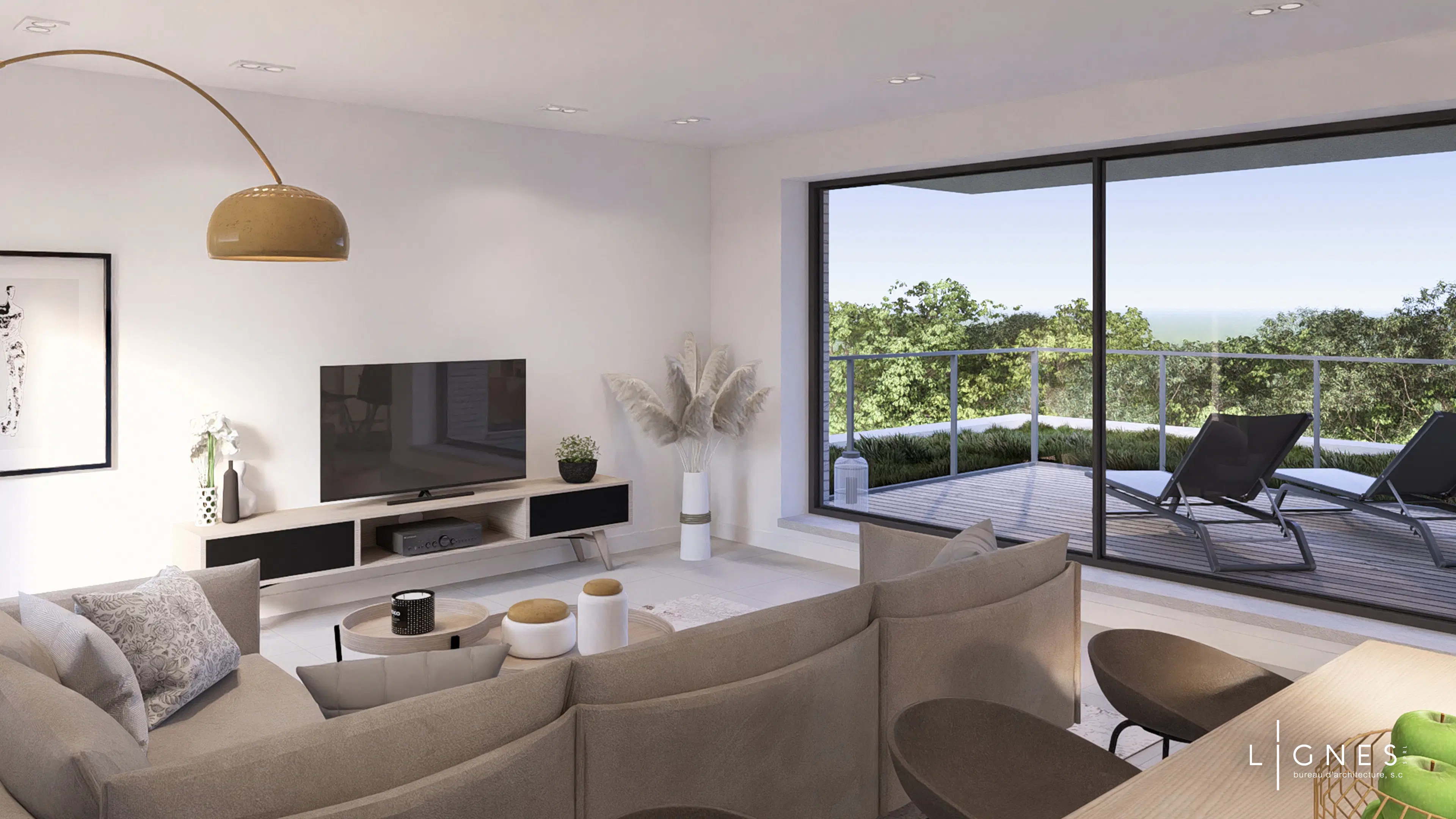 Picture 1 of 4 for Penthouse with three bedrooms in Liège Chênée