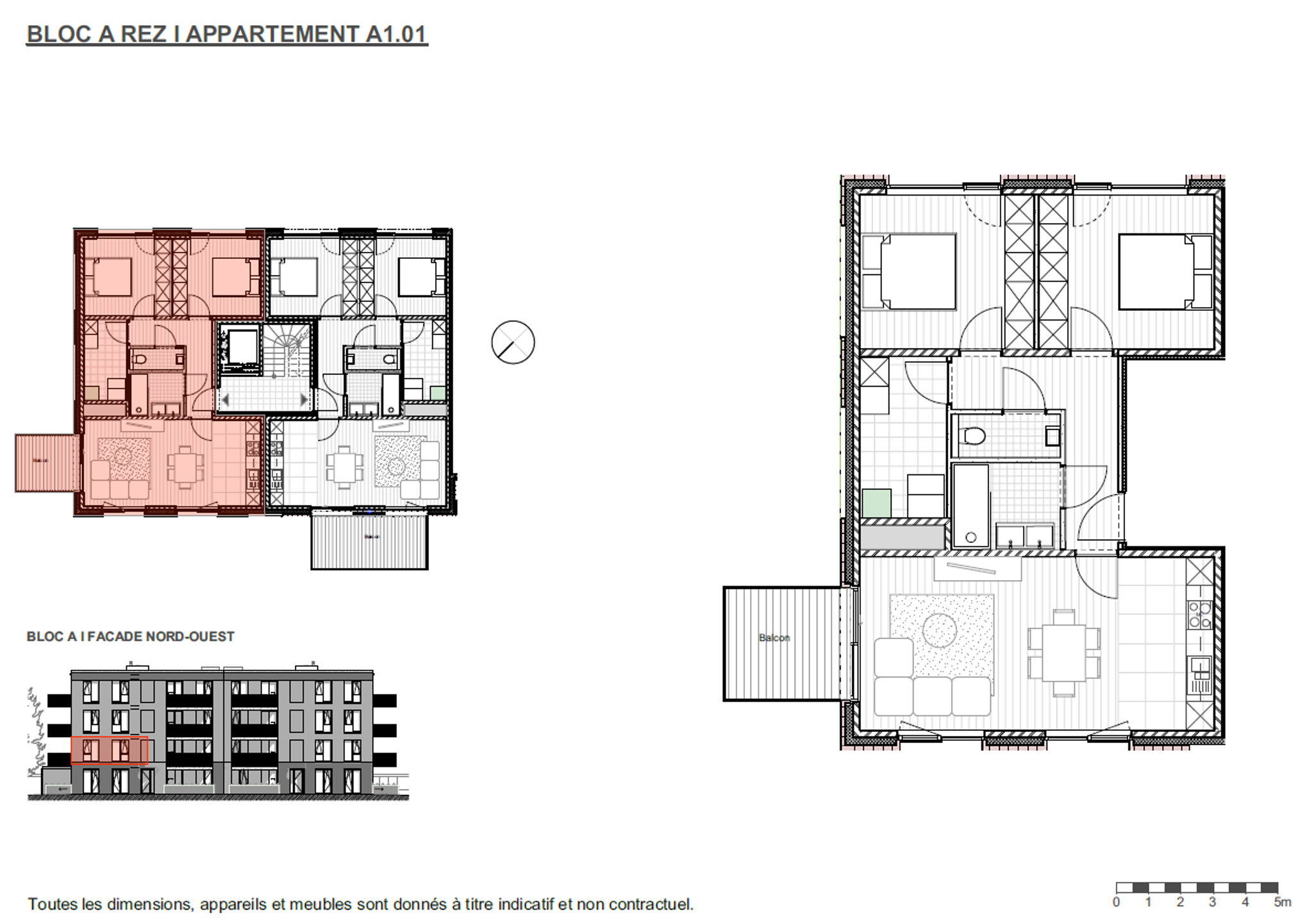 Picture 1 of 4 for Flat with two bedrooms in Mons 