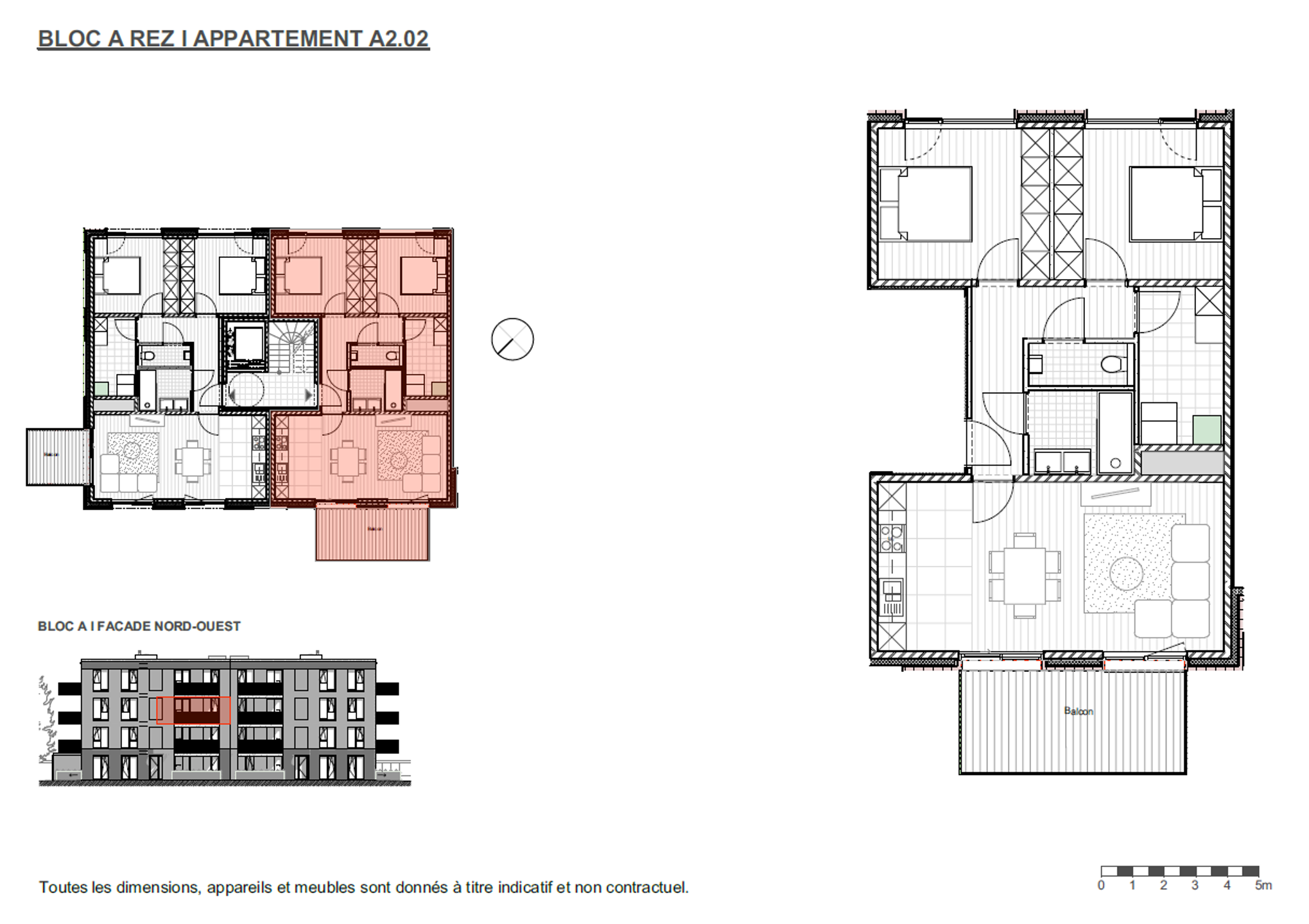 Picture 1 of 4 for Flat with two bedrooms in Mons 
