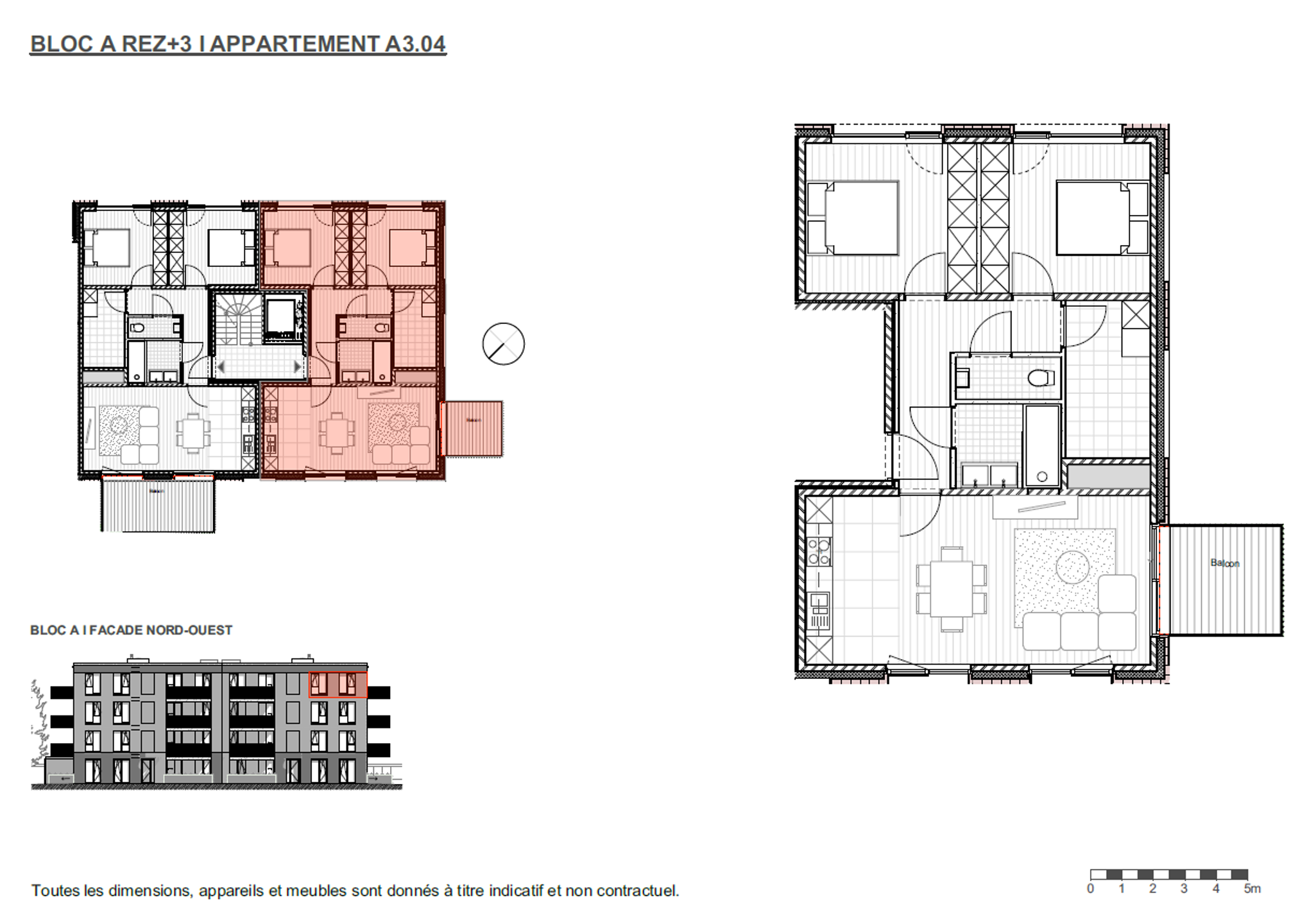 Picture 1 of 4 for Flat with two bedrooms in Mons 