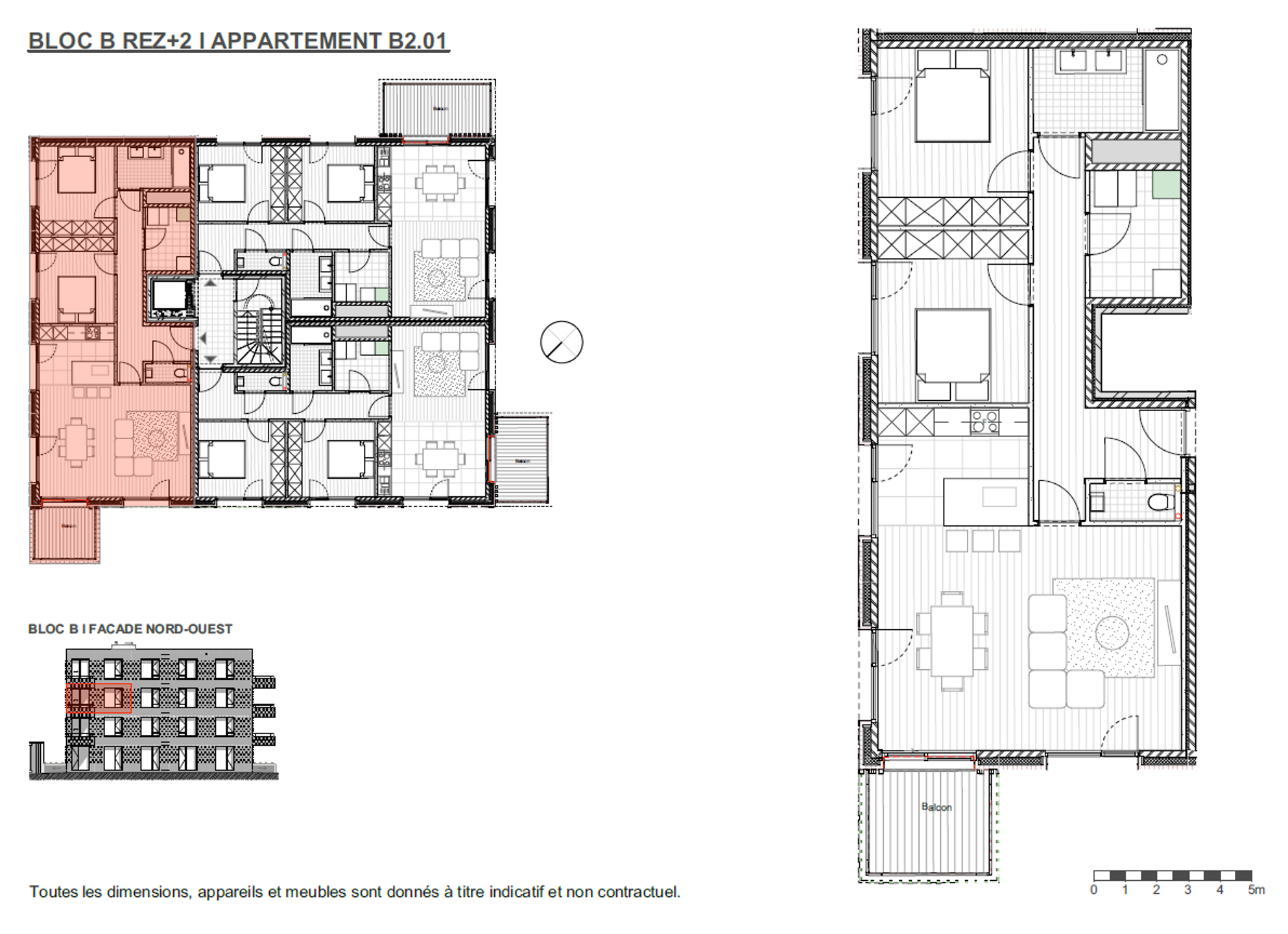 Picture 1 of 4 for Flat with two bedrooms in Mons 