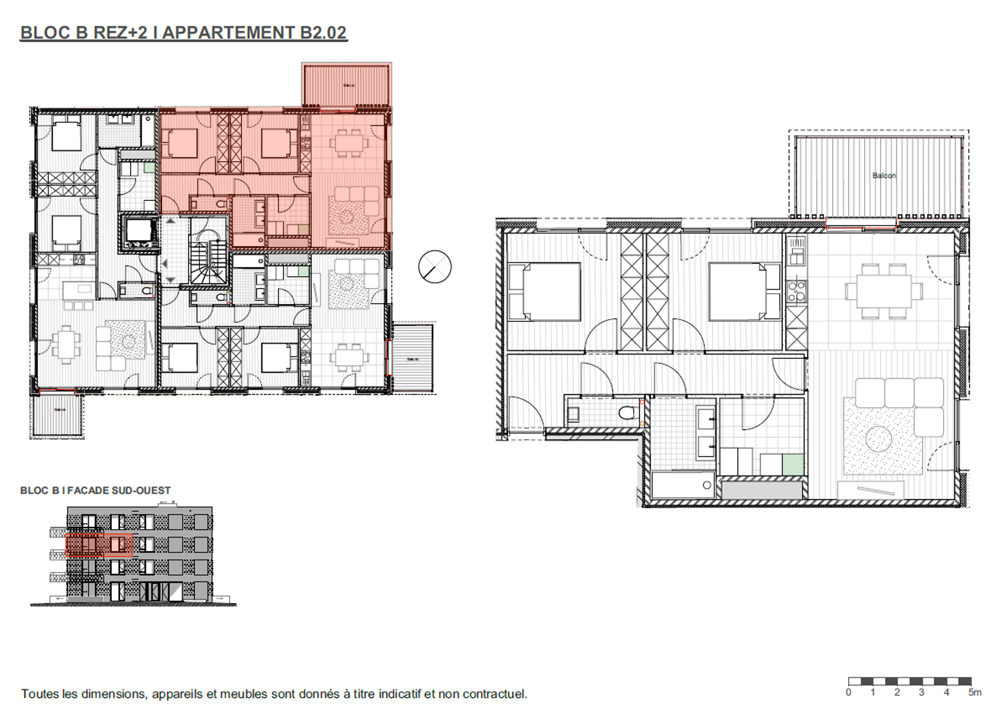 Picture 1 of 4 for Flat with two bedrooms in Mons 