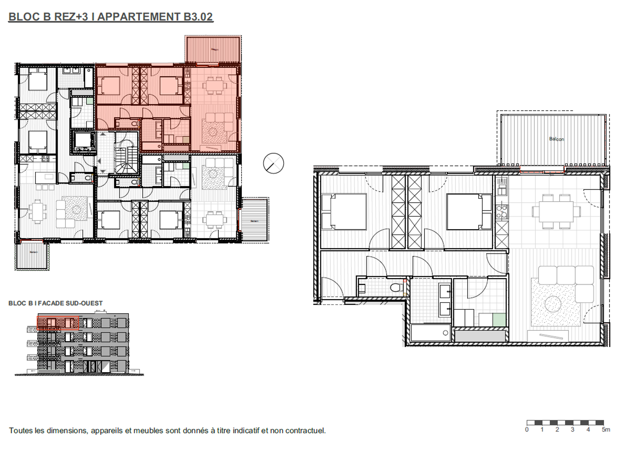 Picture 1 of 4 for Flat with two bedrooms in Mons 