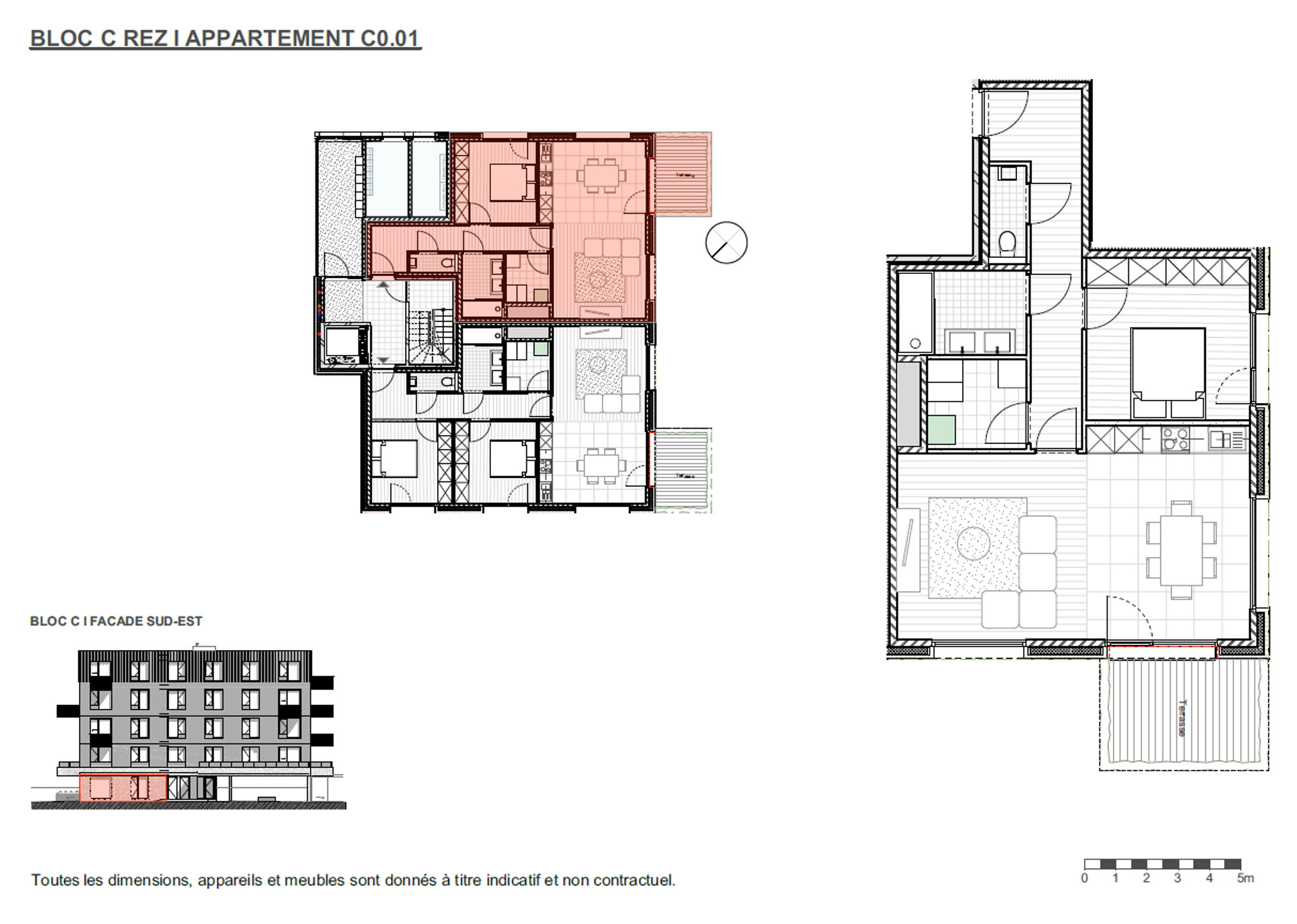 Picture 1 of 4 for Flat with one bedroom in Mons 