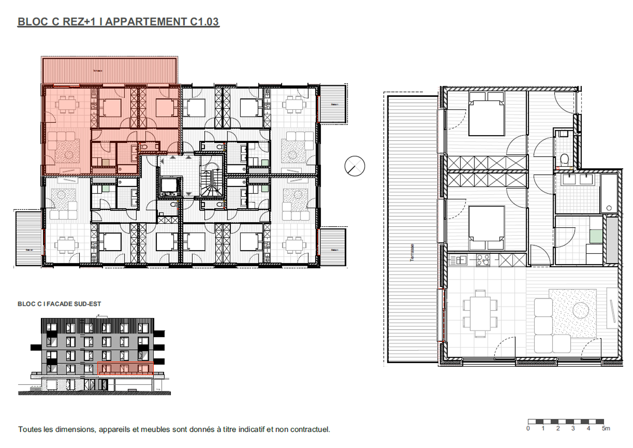 Picture 1 of 4 for Flat with two bedrooms in Mons 