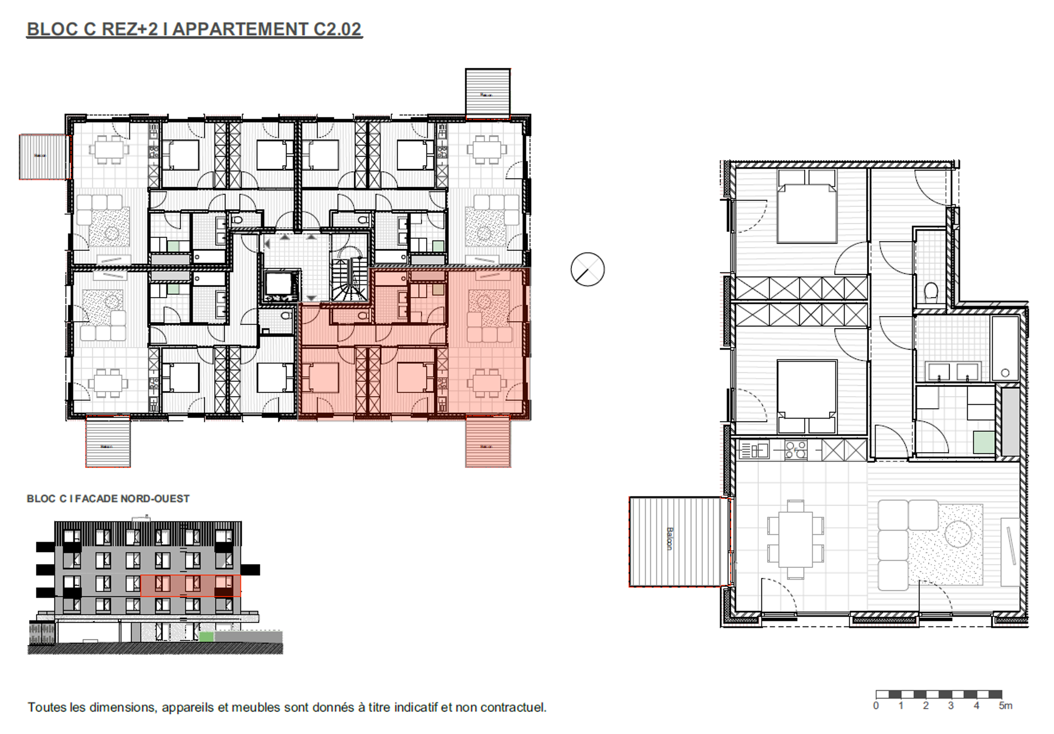 Picture 1 of 4 for Flat with two bedrooms in Mons 