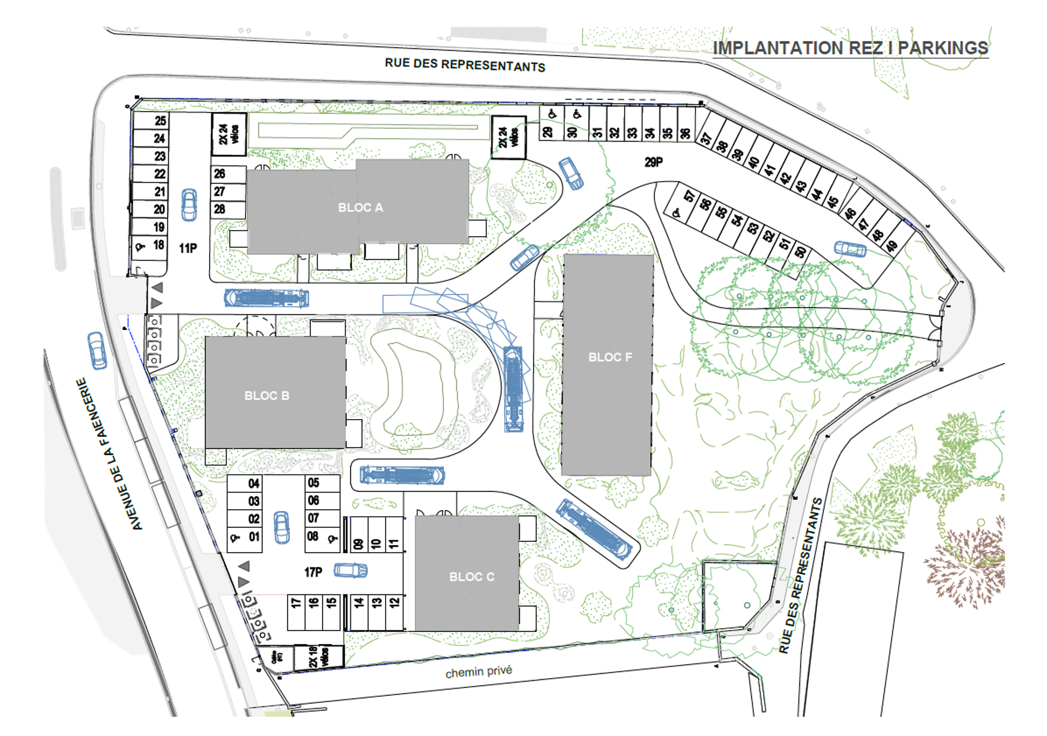 Picture 2 of 4 for Flat with two bedrooms in Mons 