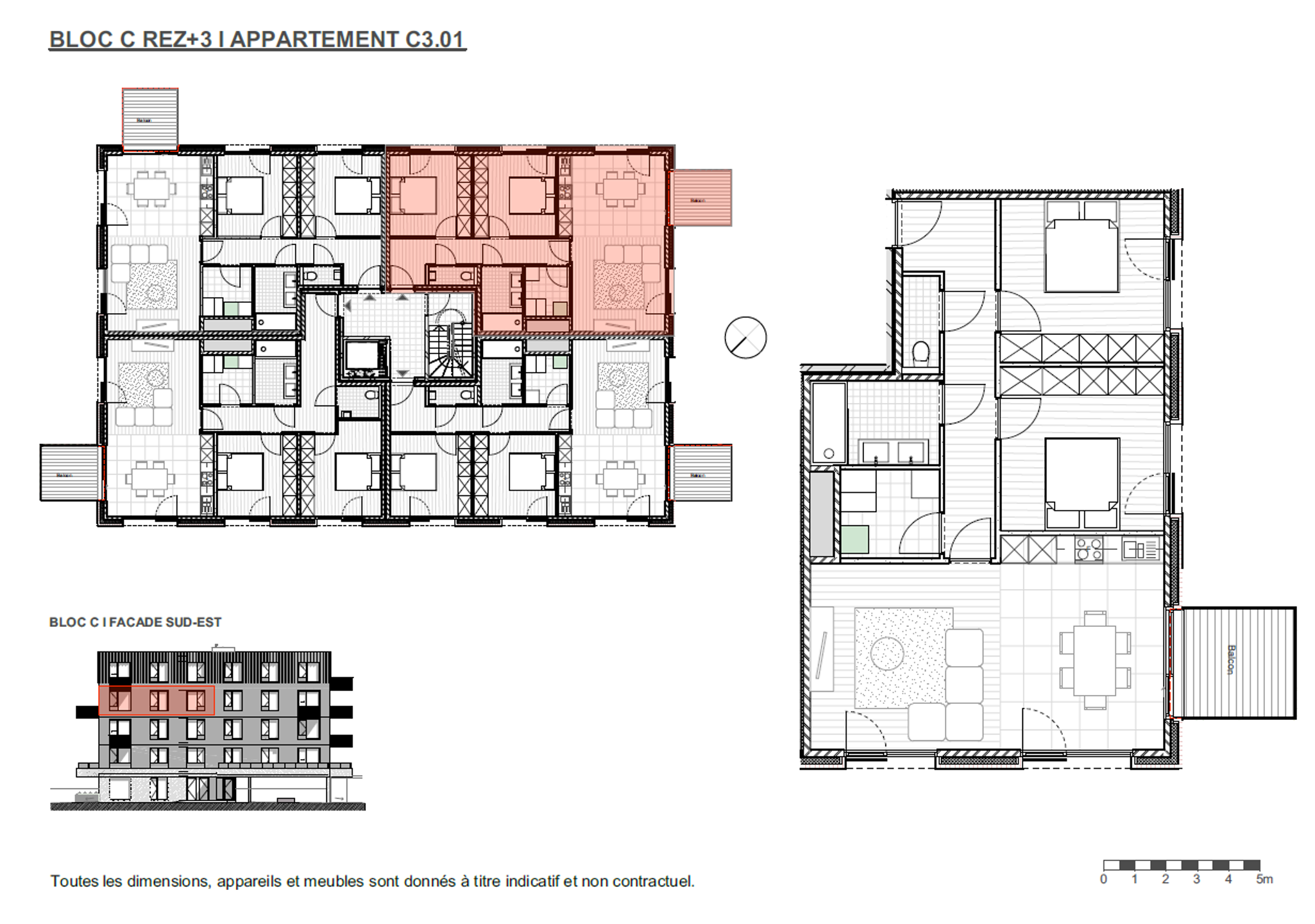 Picture 1 of 4 for Flat with two bedrooms in Mons 