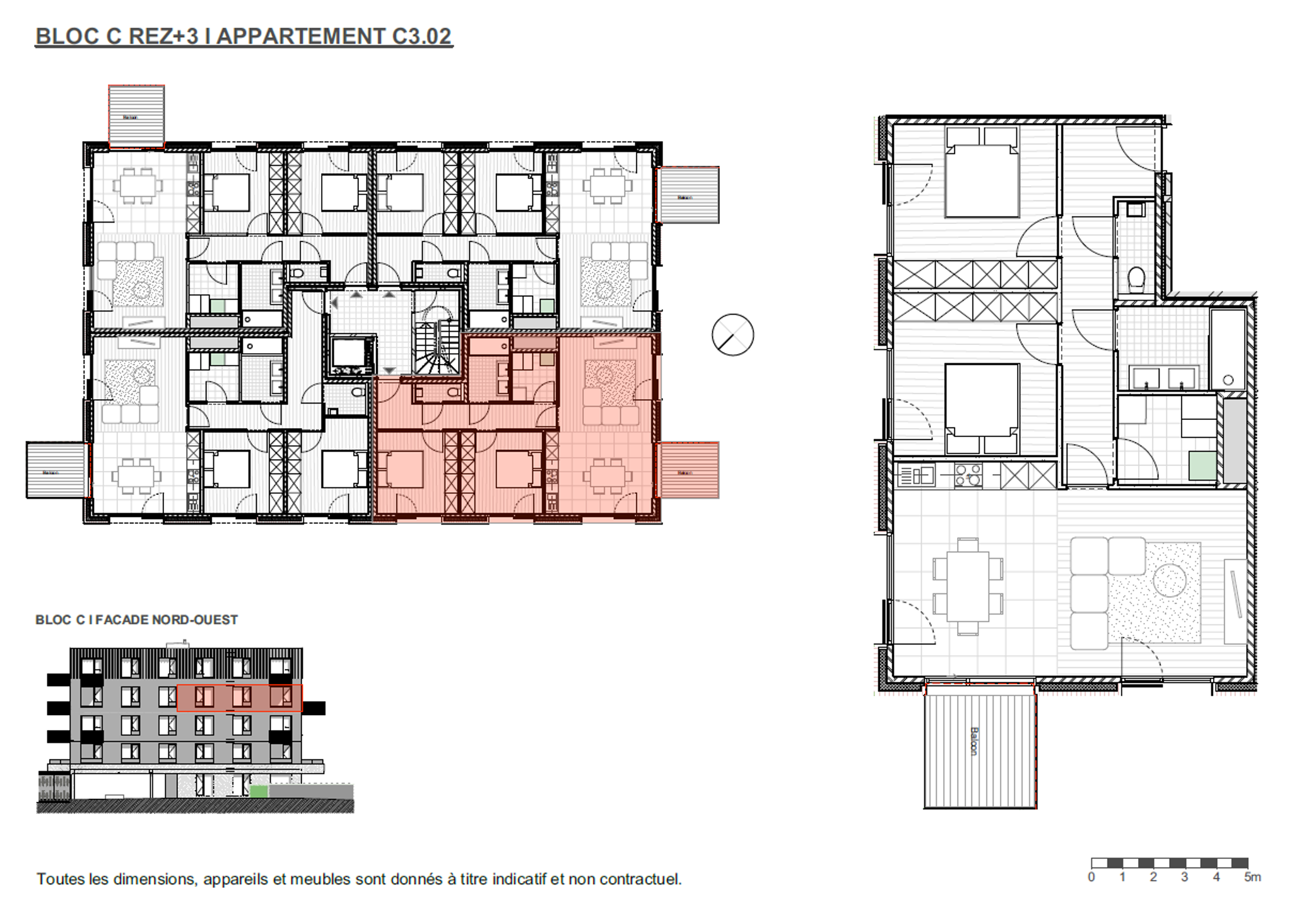 Picture 1 of 4 for Flat with two bedrooms in Mons 