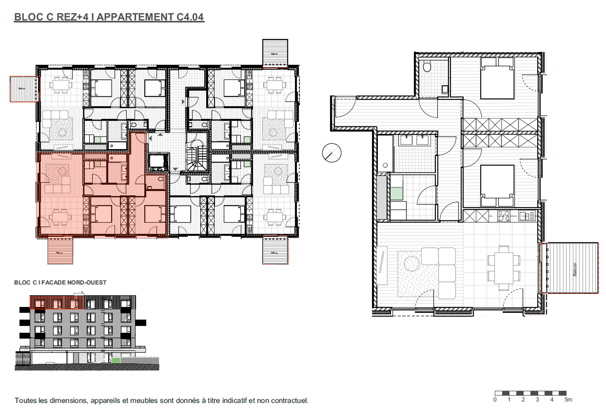 Picture 1 of 4 for Flat with two bedrooms in Mons 