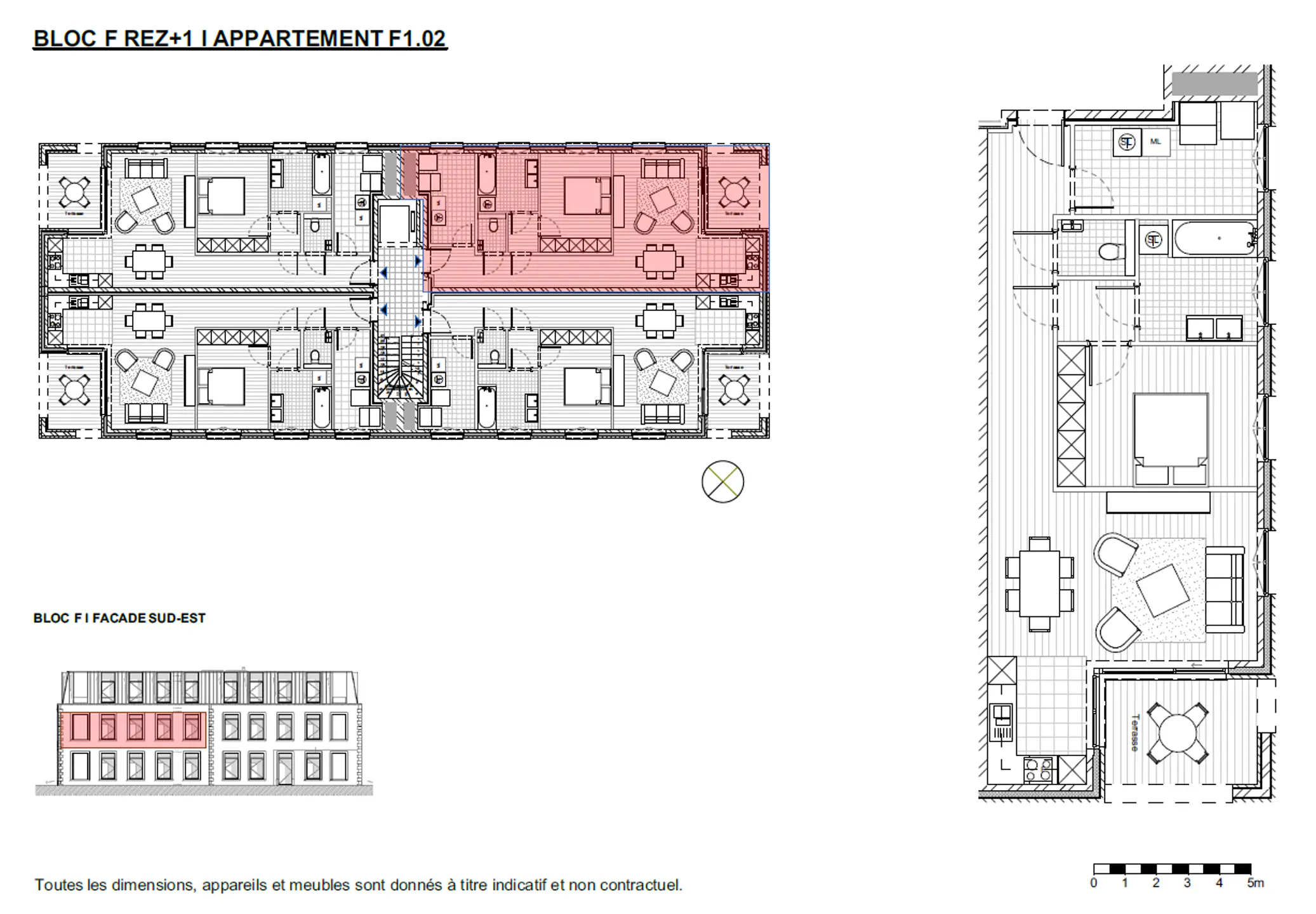 Picture 1 of 4 for Flat with one bedroom in Mons
