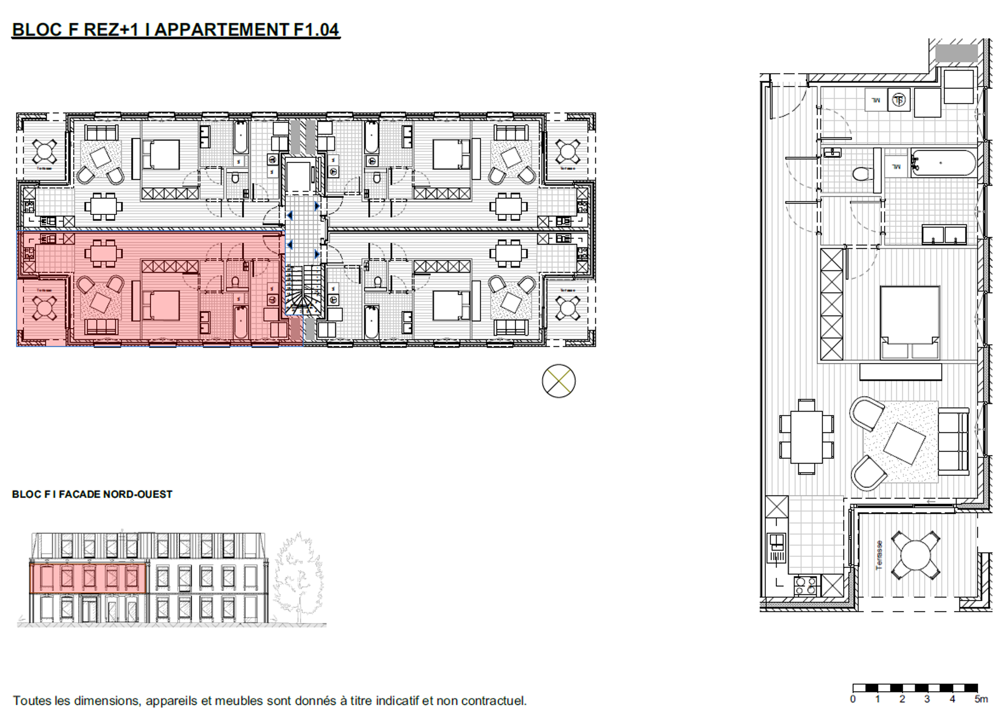 Picture 1 of 4 for Flat with one bedroom in Mons 